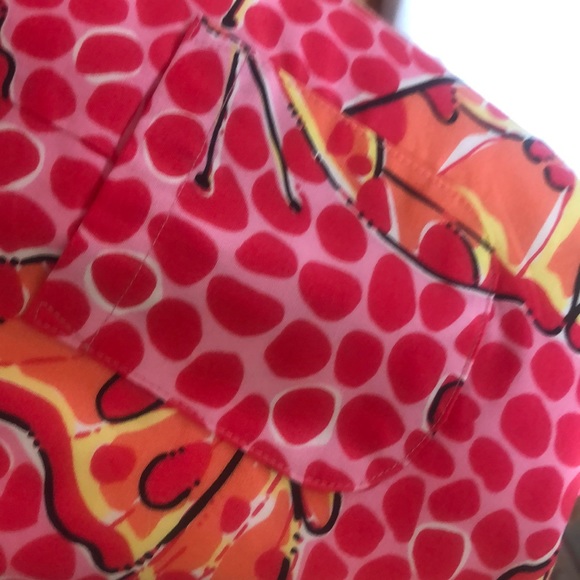 Lilly Pulitzer Reversible Skirt Zebra Butterfly 10 - Picture 4 of 6